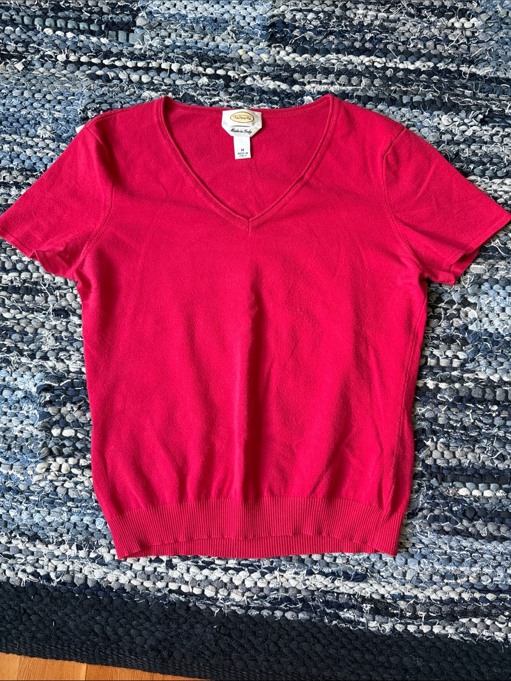 *5 for $20* Talbots Short Sleeve V-Neck Sweater